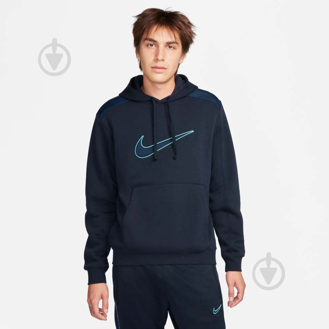 Джемпер Nike M NSW SP FLC HOODIE BB FN0247-475 р.2XL сірий - фото 1