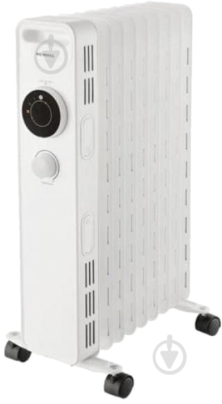 Масляний обігрівач Kumtel KUM-1230S White - фото 1