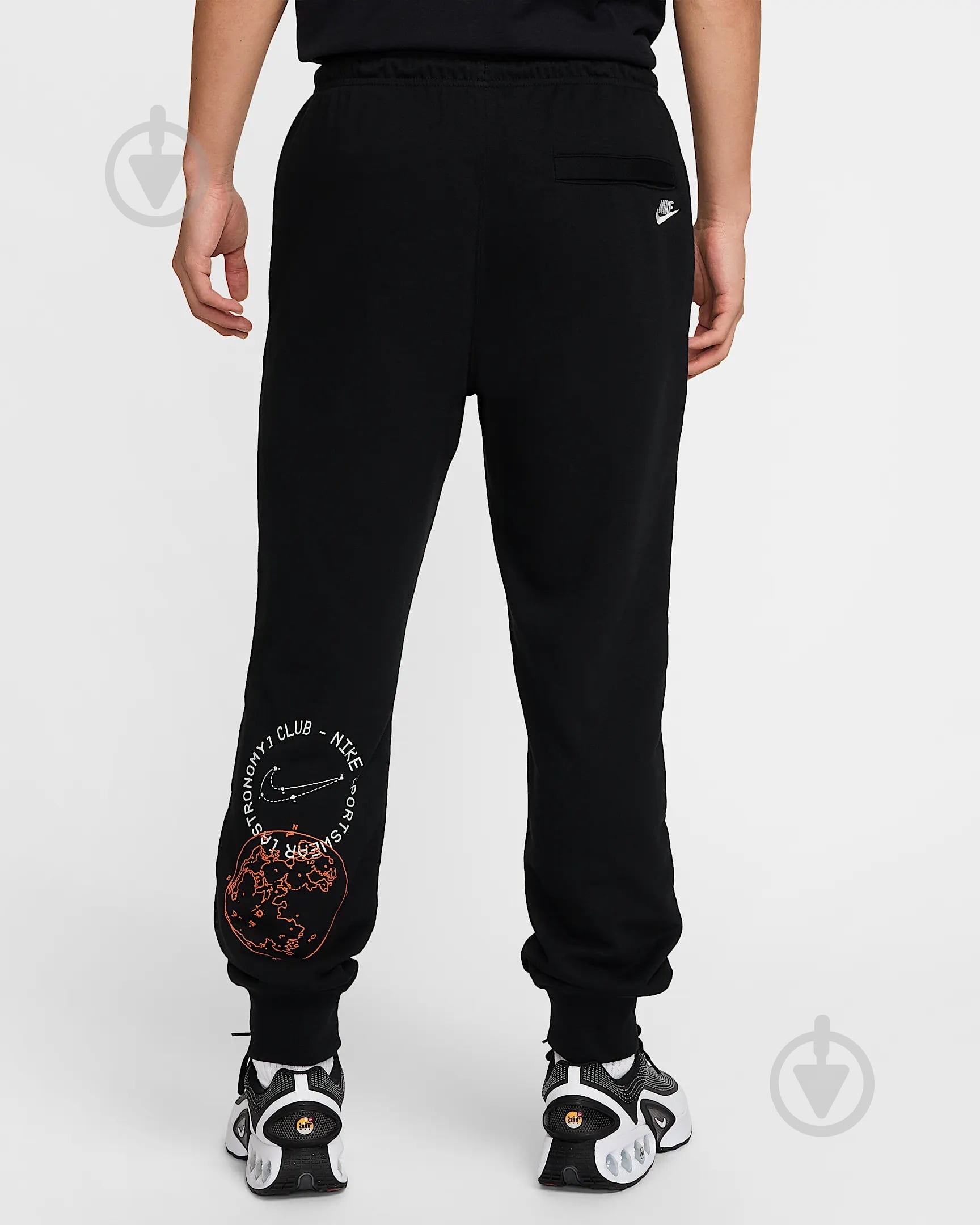ᐉ Штани Nike NK CLUB FT JGGR MOON GFX HJ2512-010 р. 2XL чорний