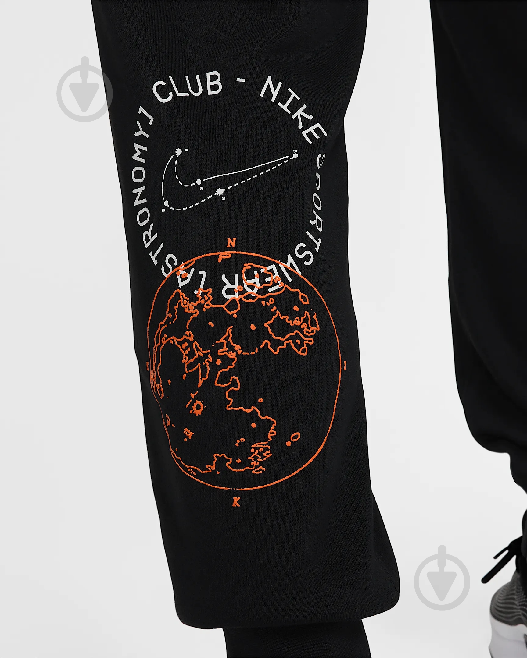 ᐉ Штани Nike NK CLUB FT JGGR MOON GFX HJ2512-010 р. 2XL чорний