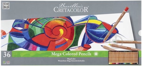 Набор карандашей Megacolor 36 шт. Cretacolor - фото 1