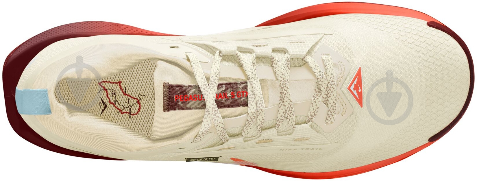 Кросівки Nike Pegasus Trail 5 GORE-TEX FQ0908-104 р.44,5 - фото 8 Кросівки Nike Pegasus Trail 5 GORE-TEX FQ0908-104 р.44,5 - фото 8