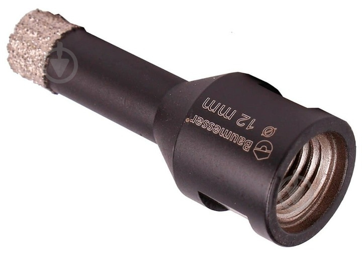 Сверло алмазное Baumesser DDR-V 12x30xM14 Keramik Pro 1 шт. 910283018047 - фото 2 Сверло алмазное Baumesser DDR-V 12x30xM14 Keramik Pro 1 шт. 910283018047 - фото 2