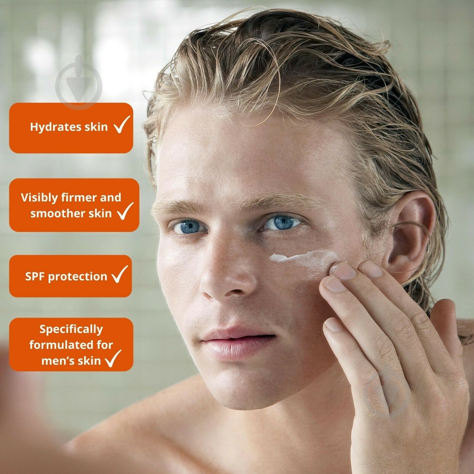 Крем антивозрастной дневной The Real Shaving Company SPF 15 для мужчин 100 мл - фото 2