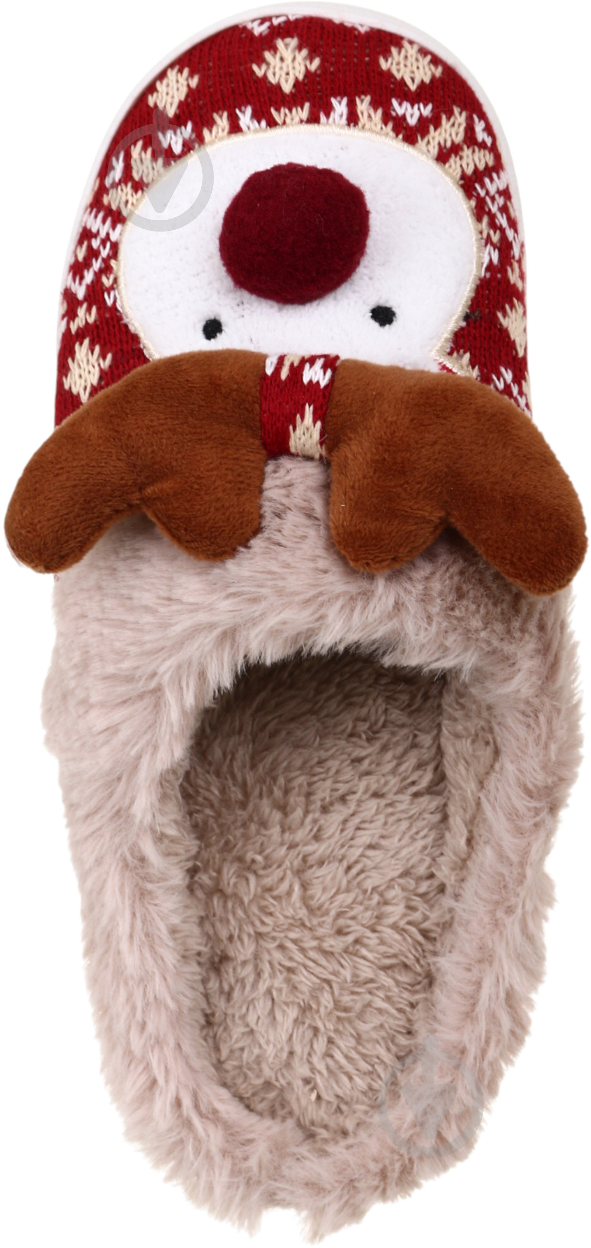 Взуття домашнє La Nuit Рудольф р.38/39 червоний - фото 6 Взуття домашнє La Nuit Рудольф р.38/39 червоний - фото 6