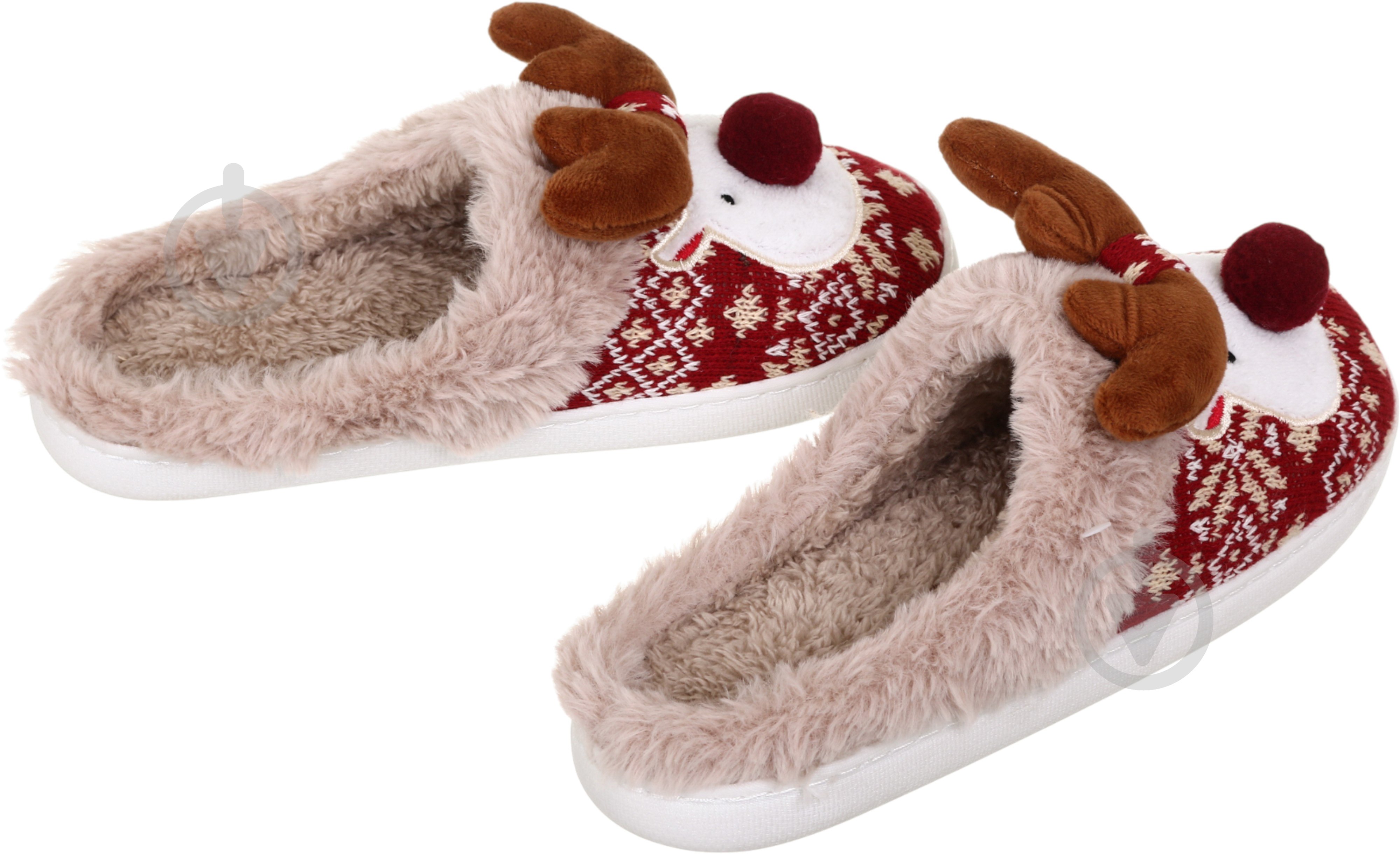 Обувь домашняя La Nuit Рудольф р.40 красный - фото 5