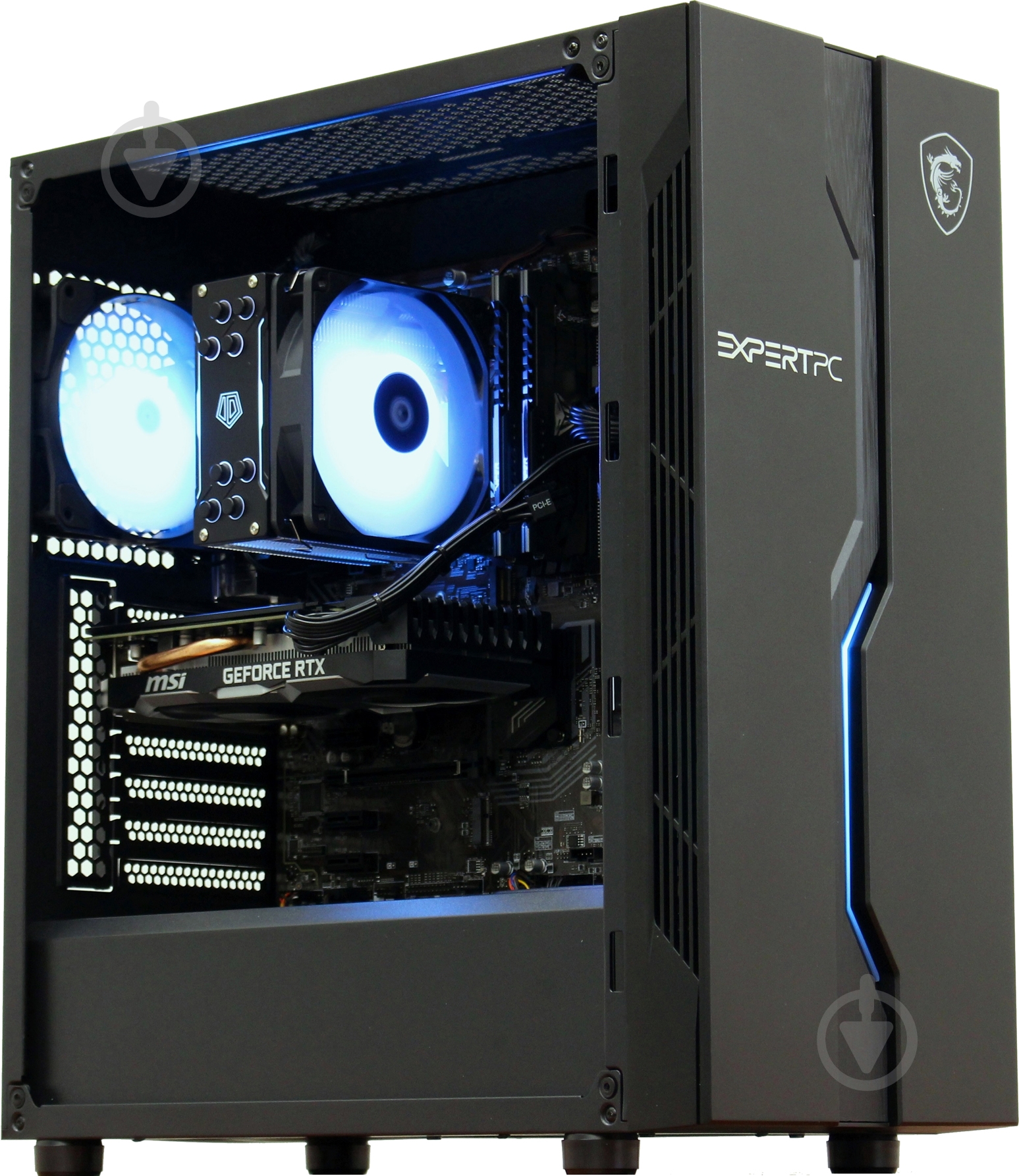 Компьютер Expert PC Ultimate (I10700F.32.S9.3080.B1008) black - фото 3