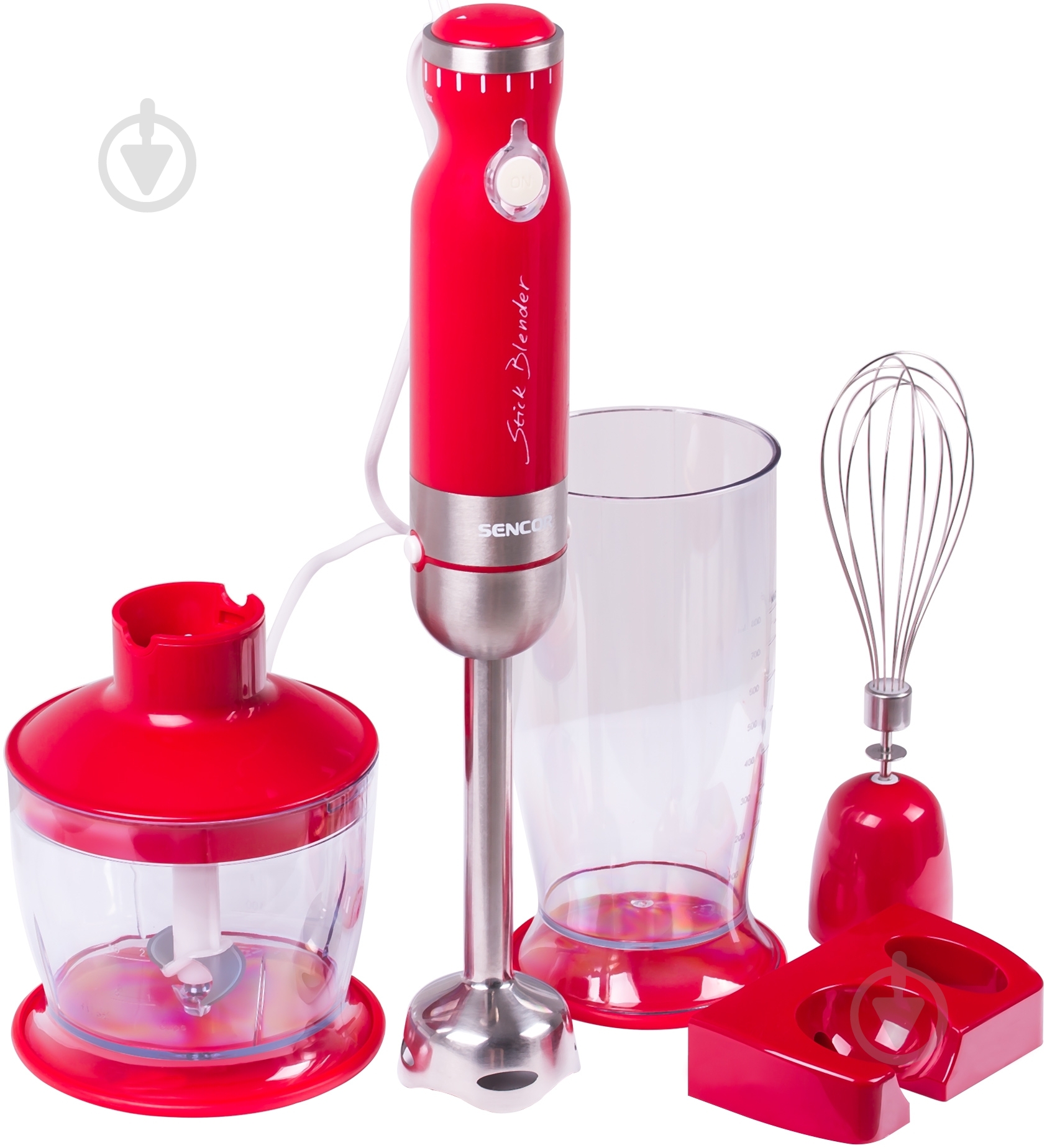 Блендер погружной Sencor SHB 4364 RD - фото 1