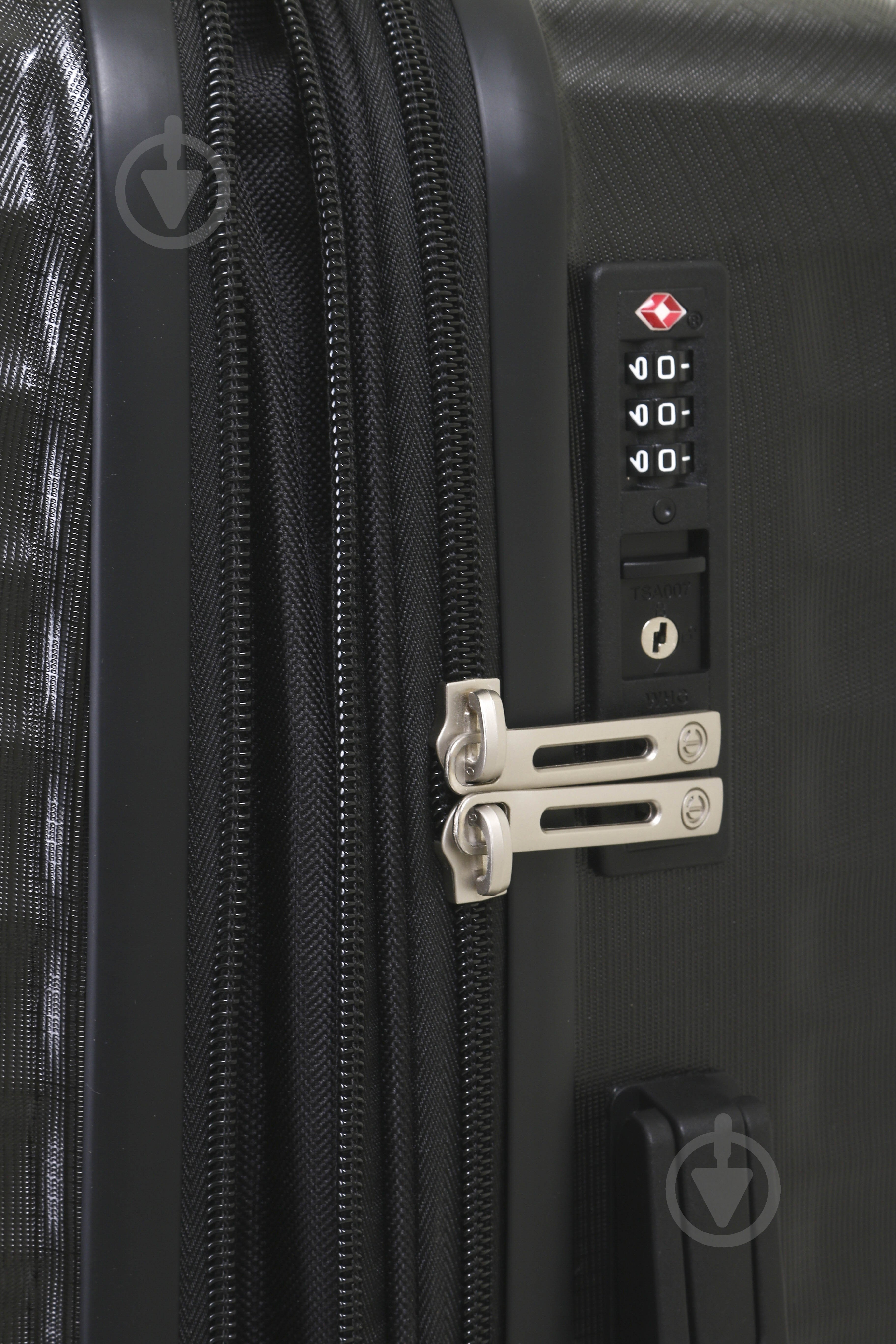 Чемодан MS-2391 M графит - фото 7