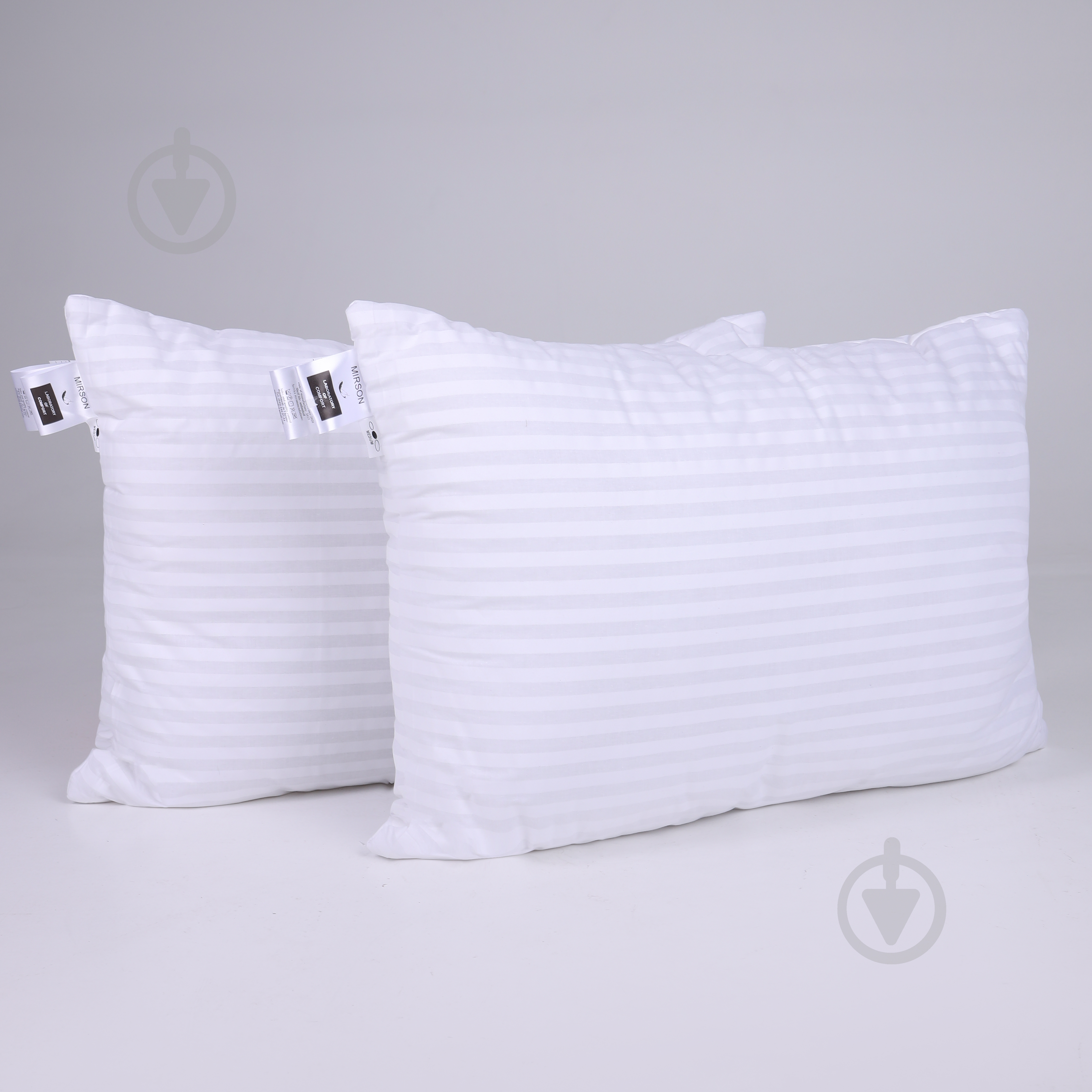 Набор №1133 Сolor Fun Line 17-0605 Stripe White демисезон 155x215 см MirSon белый - фото 5