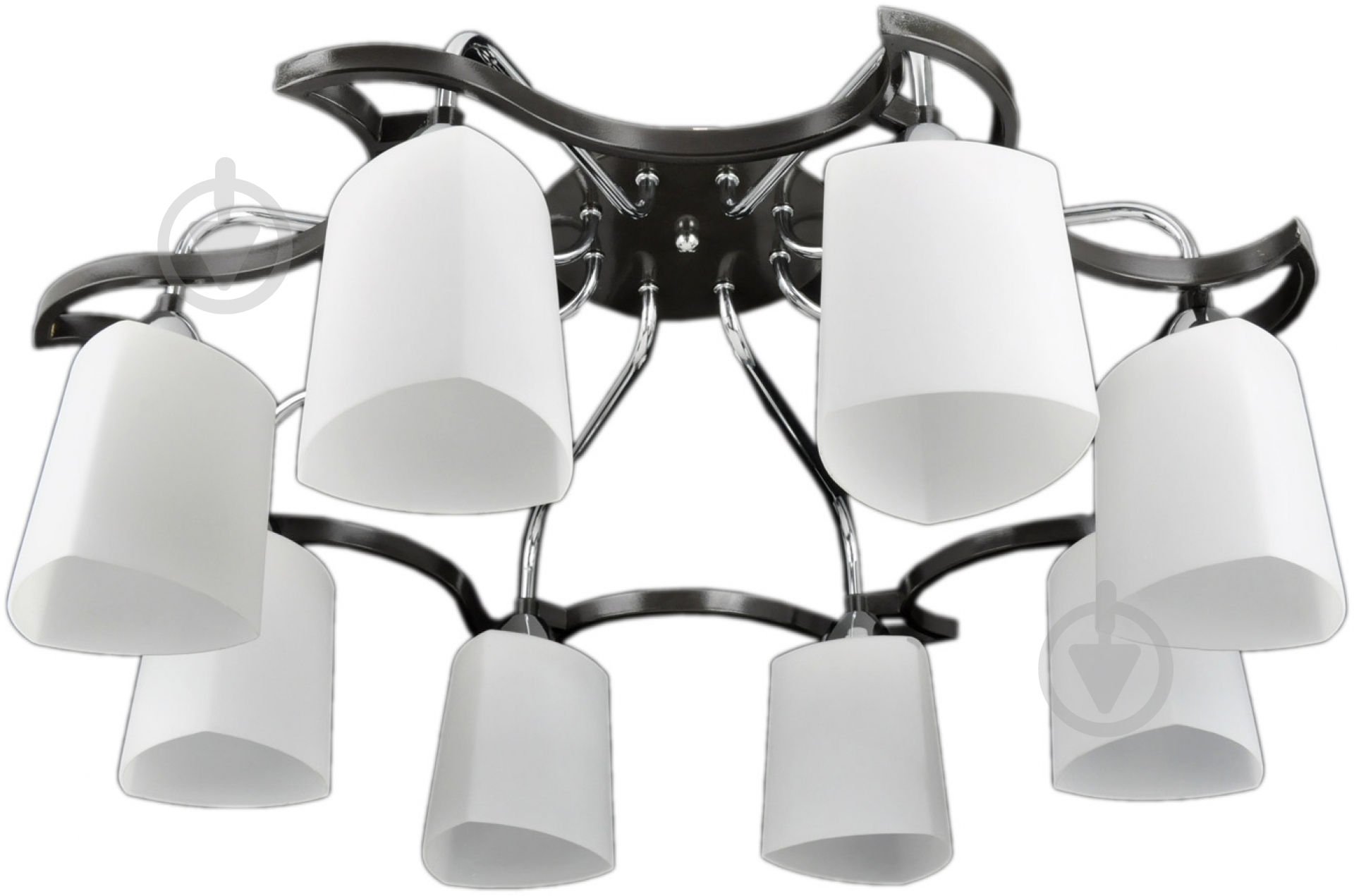 Люстра стельова Victoria Lighting 8xE27 білий Lana/PL8 - фото 1 Люстра стельова Victoria Lighting 8xE27 білий Lana/PL8 - фото 1
