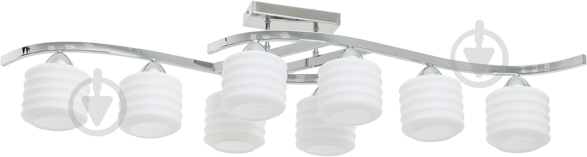 Люстра подвесная Victoria Lighting Genny/PL8 8xE14 белый Genny/PL8 - фото 1