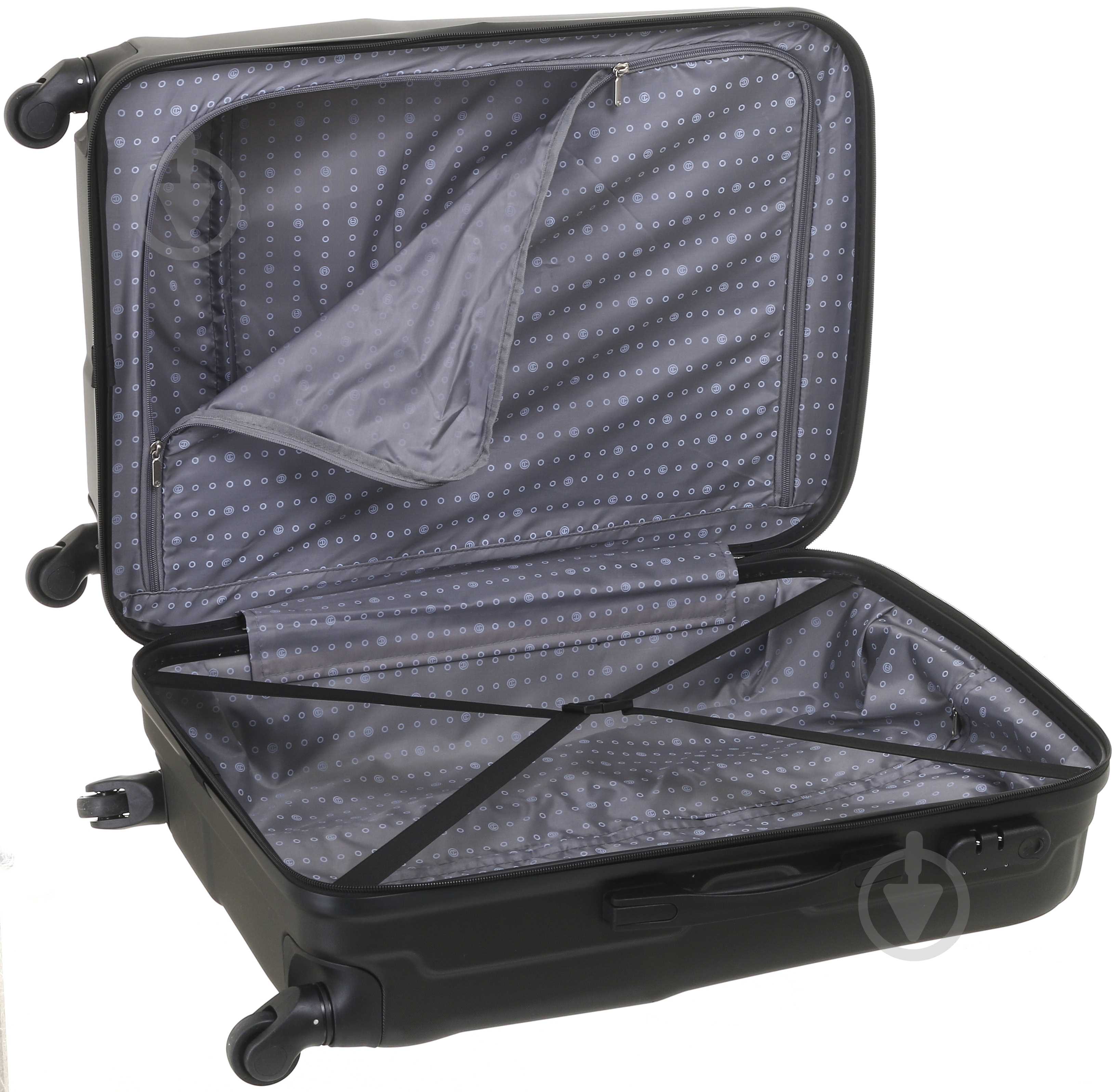 Чемодан MS-2392 M черный - фото 6