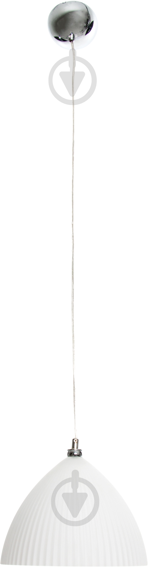 Подвес Victoria Lighting 1x40 Вт E14 белый Look-3/SP1 white - фото 1