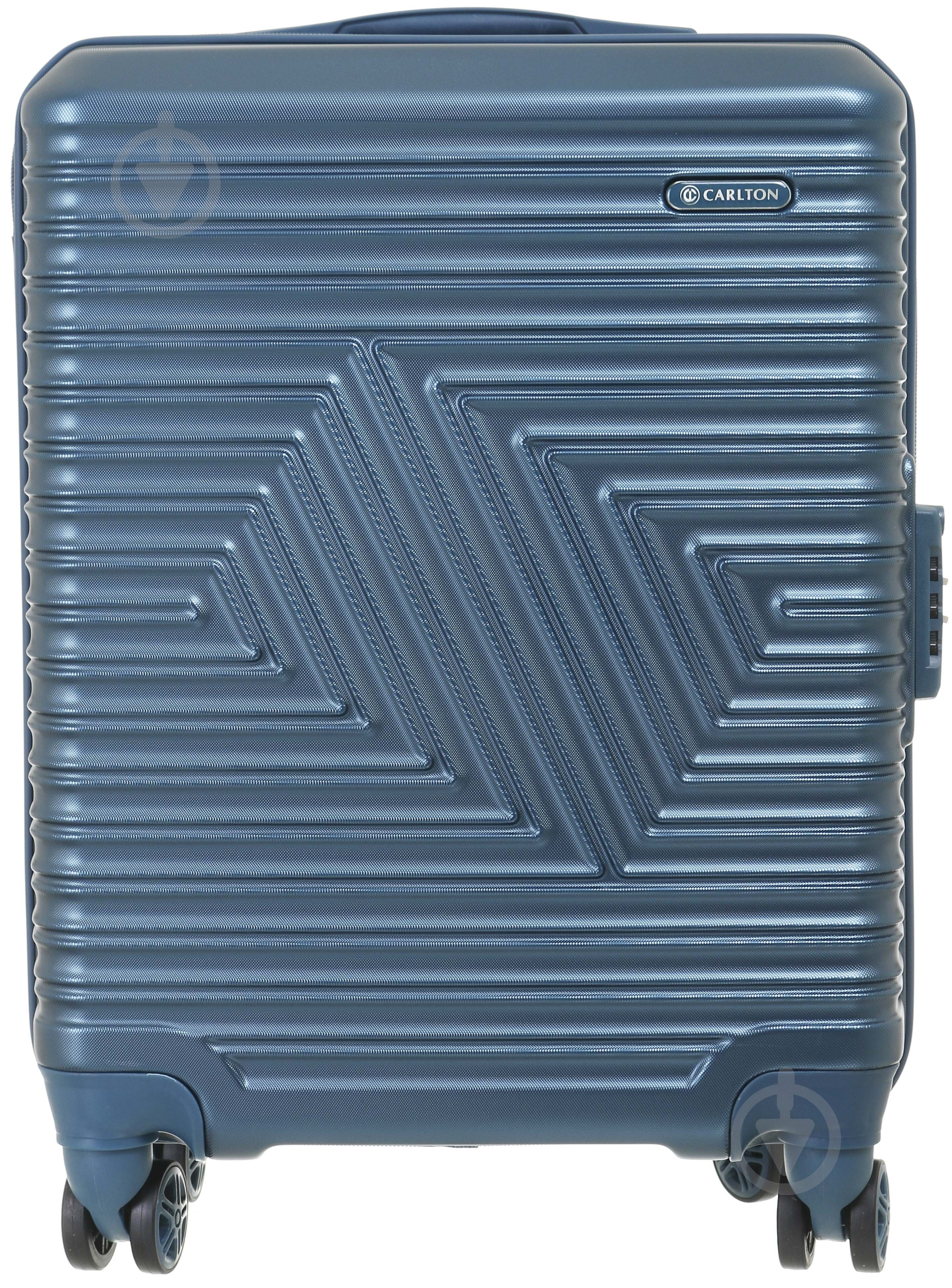 Чемодан MS-2393 S голубой - фото 3