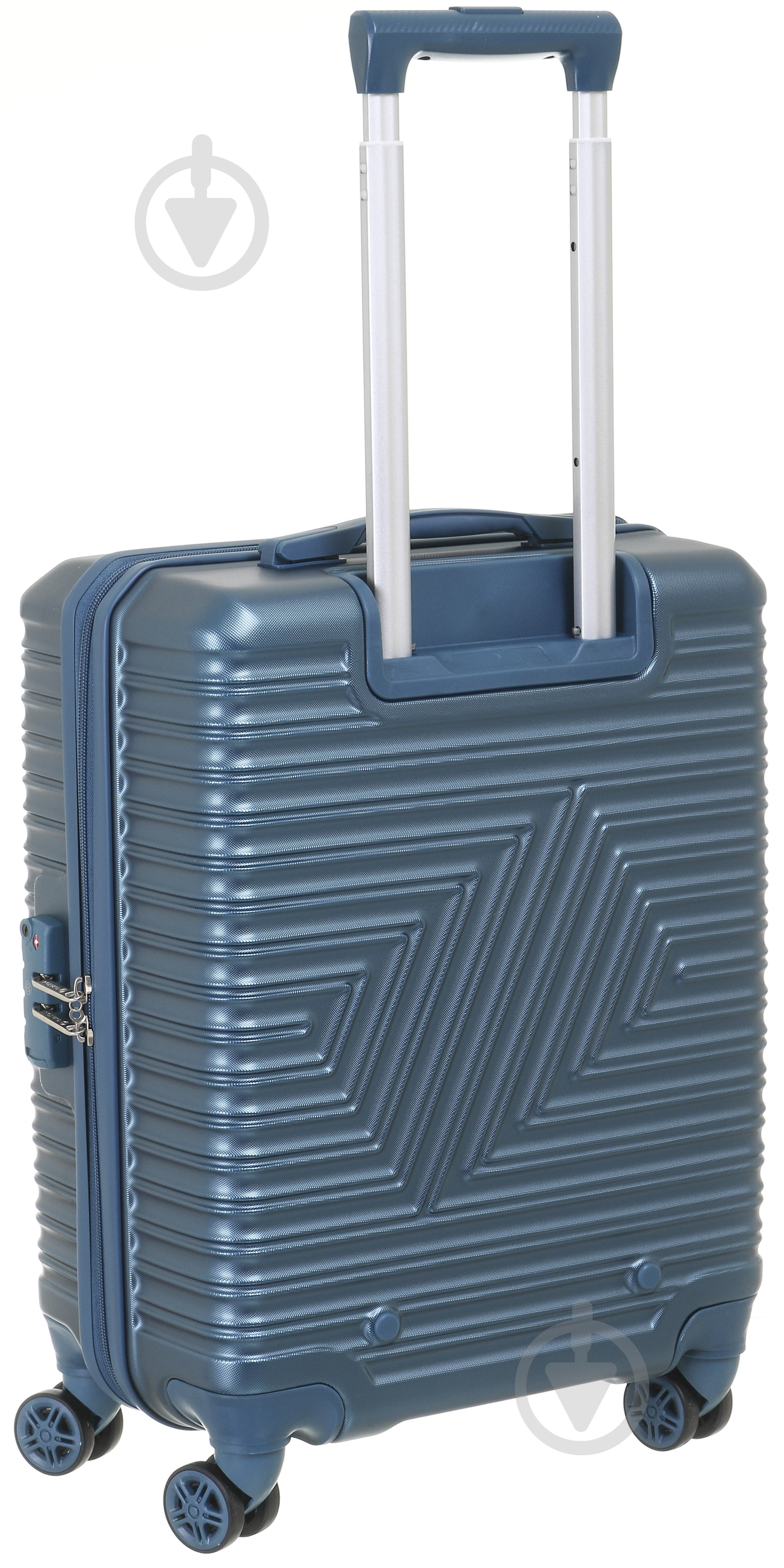 Чемодан MS-2393 S голубой - фото 4