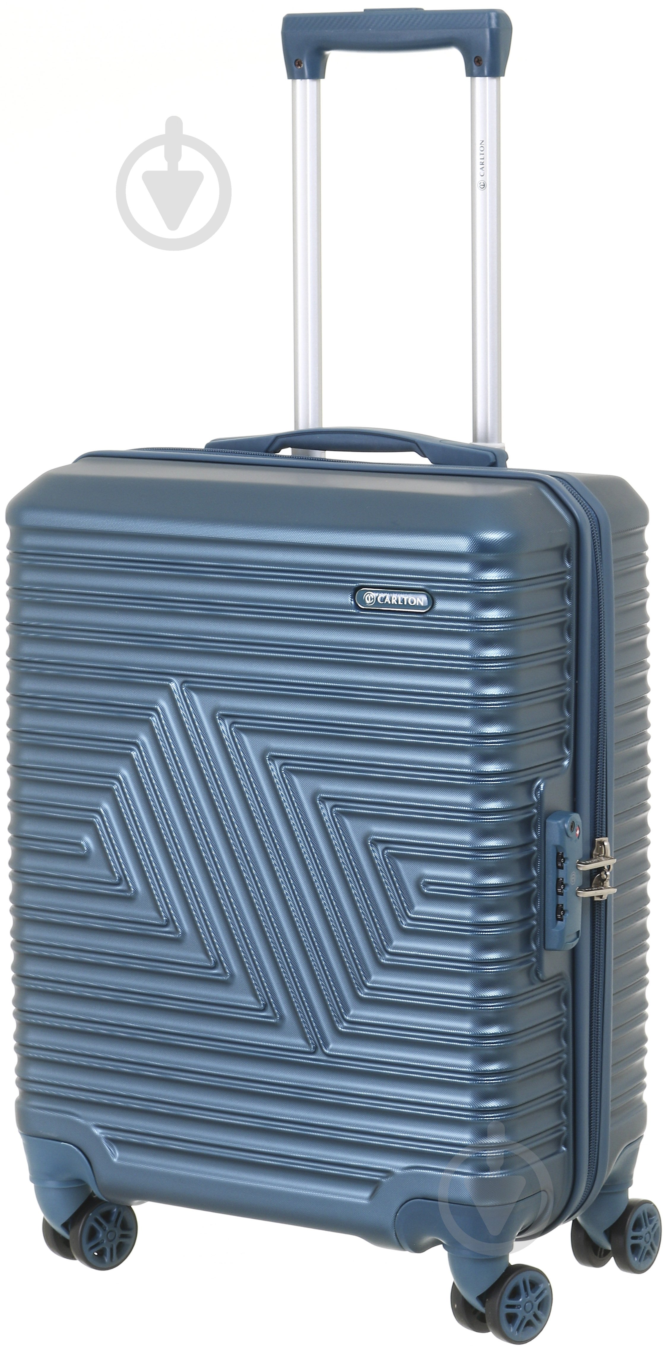 Чемодан MS-2393 S голубой - фото 1