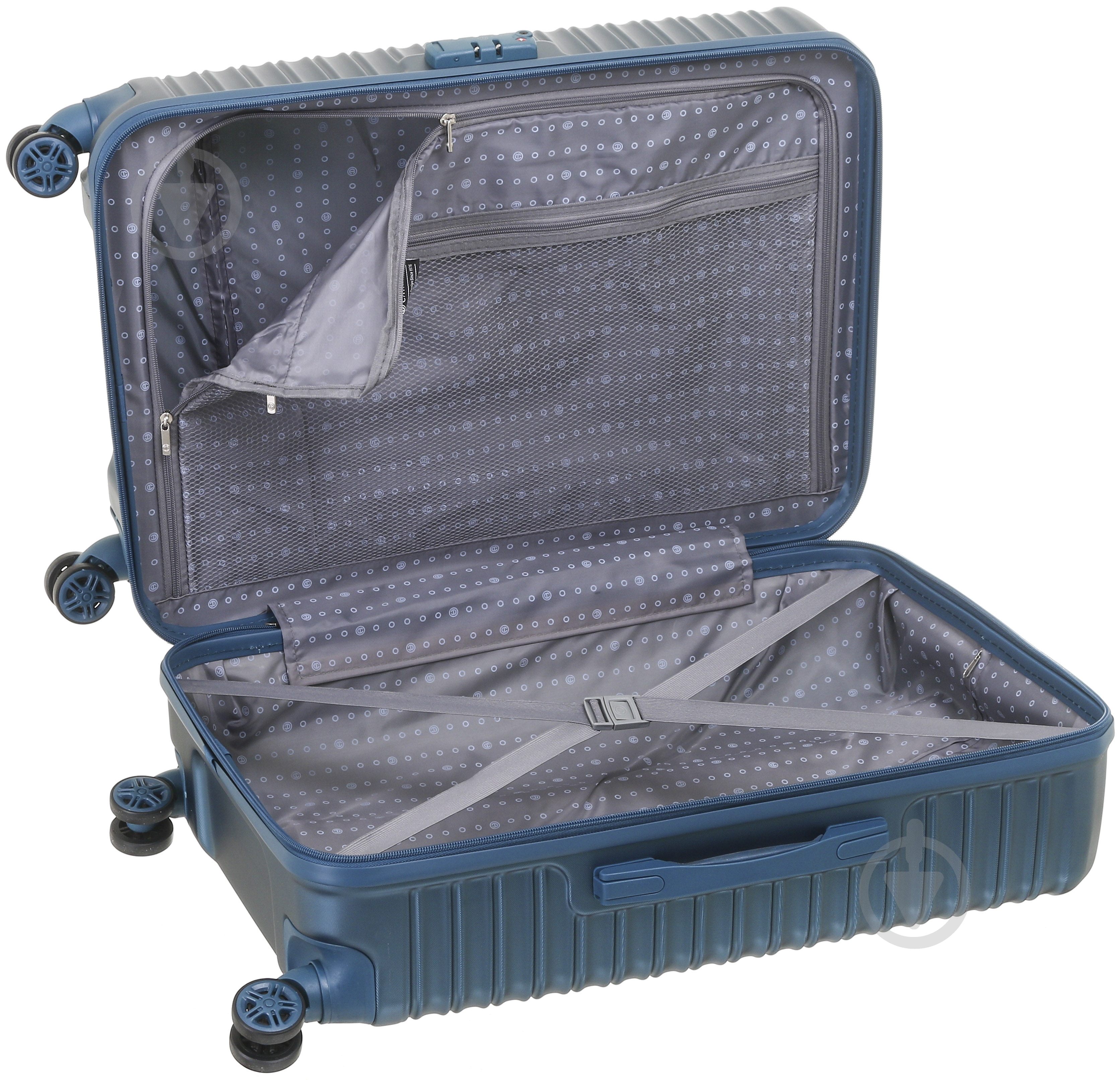 Чемодан MS-2393 M голубой - фото 6 Чемодан MS-2393 M голубой - фото 6