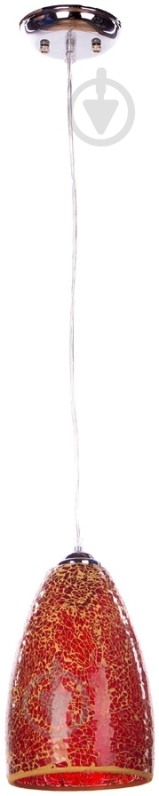 Підвіс Victoria Lighting 1x60 Вт E27 червоний B91033-1 red - фото 1 Підвіс Victoria Lighting 1x60 Вт E27 червоний B91033-1 red - фото 1