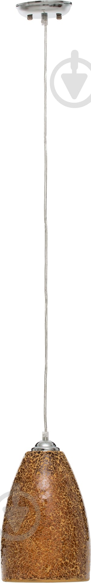 Підвіс Victoria Lighting 1x60 Вт E27 жовтий B91033-1 tea - фото 2