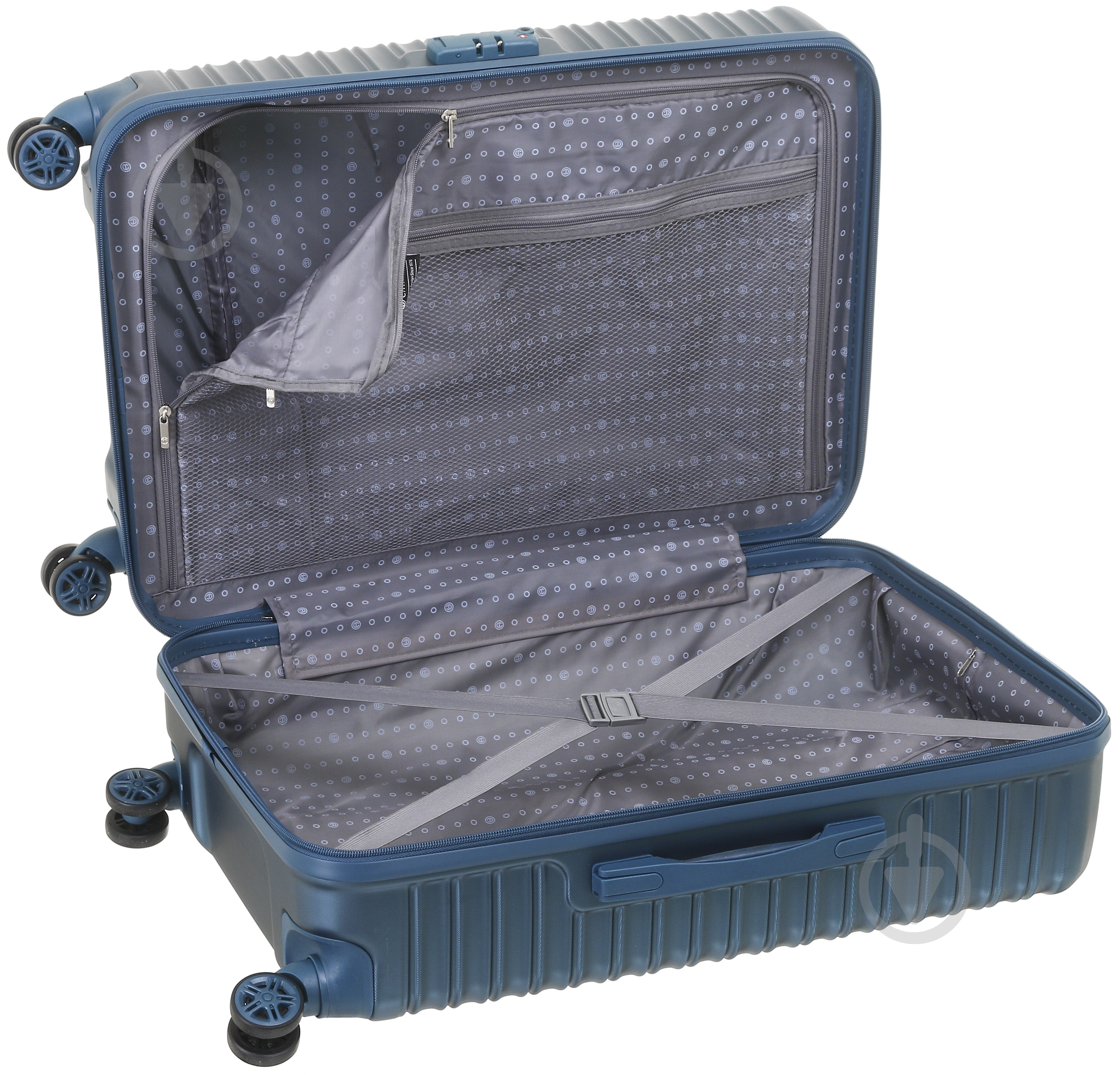 Чемодан MS-2393 L голубой - фото 6 Чемодан MS-2393 L голубой - фото 6