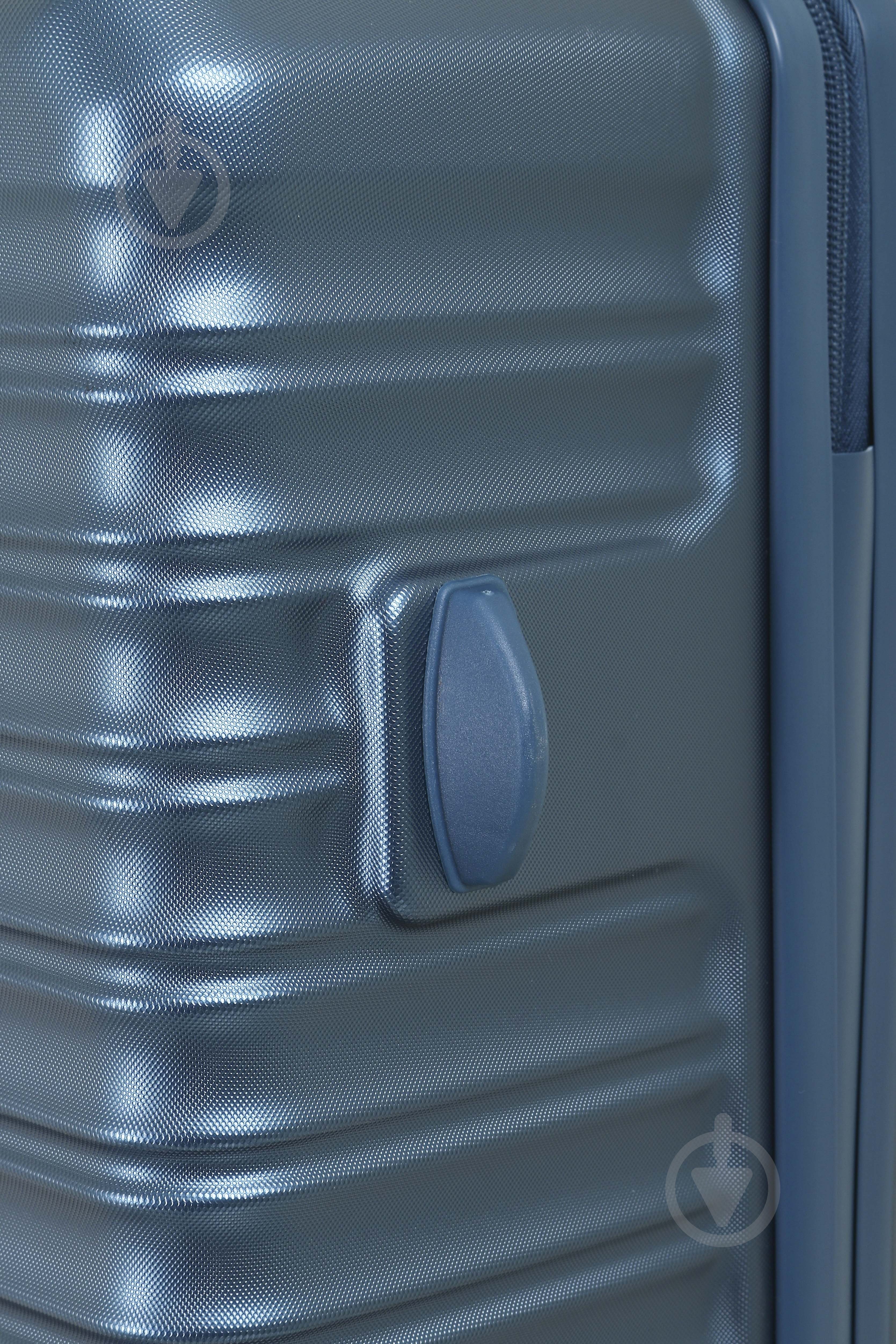 Чемодан MS-2393 L голубой - фото 9 Чемодан MS-2393 L голубой - фото 9