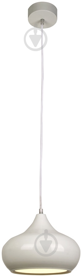 Подвес Victoria Lighting 1x40 Вт E14 белый Timmi/SP1 - фото 1