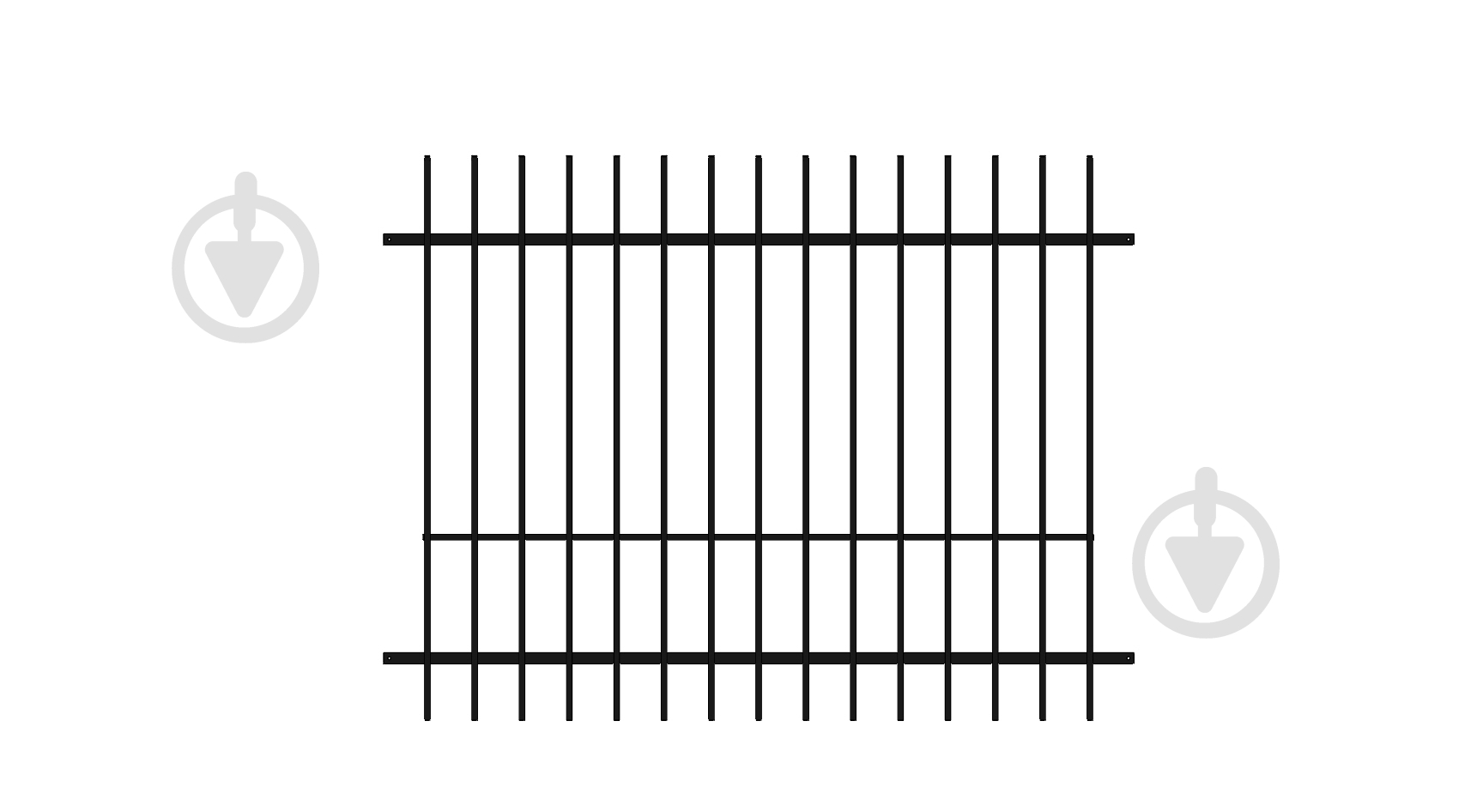 Секция ограждения Fijo ЭКО - фото 1