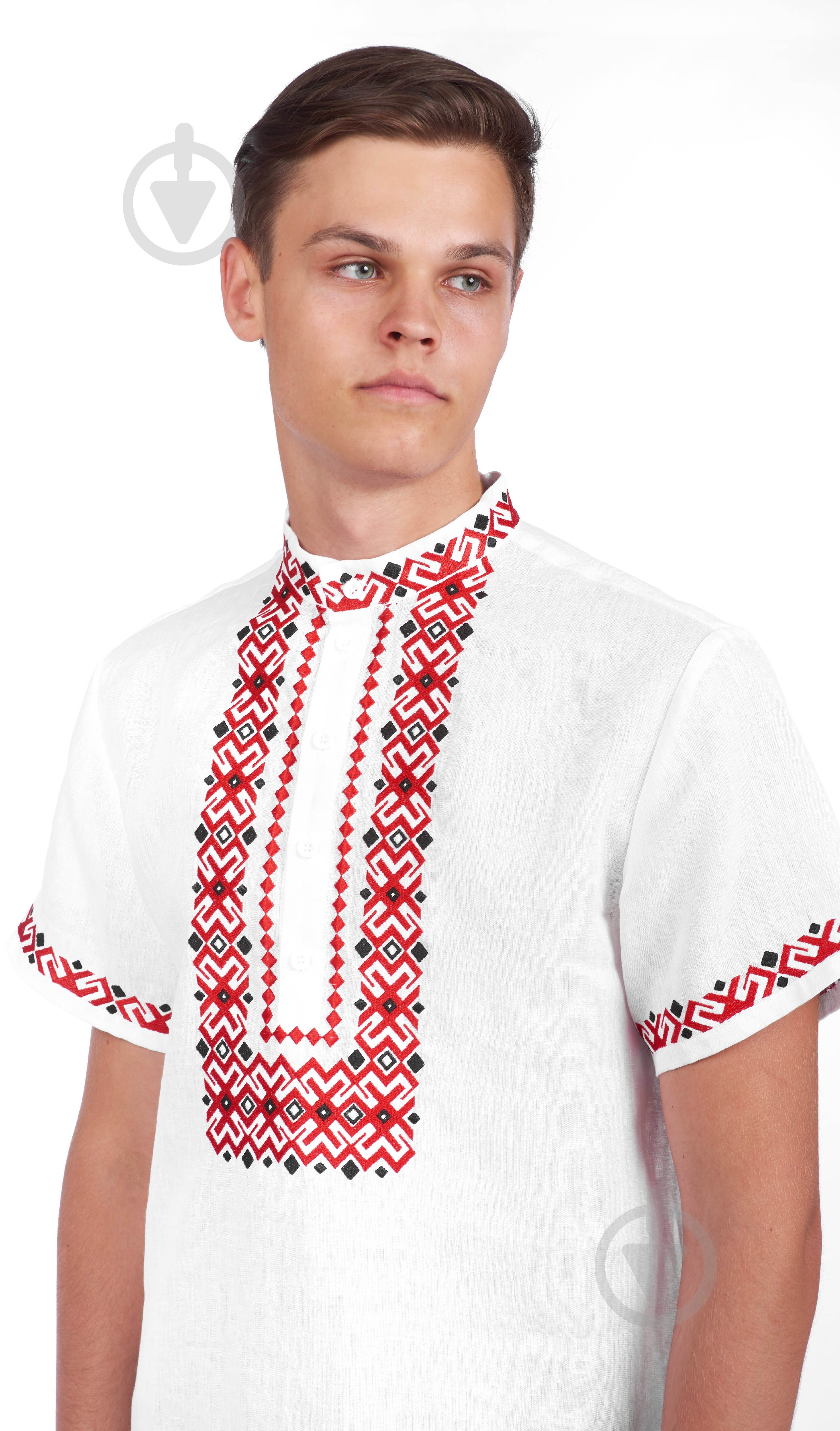 Вишиванка Едельвіка білий р. 64 02-20/09 - фото 2