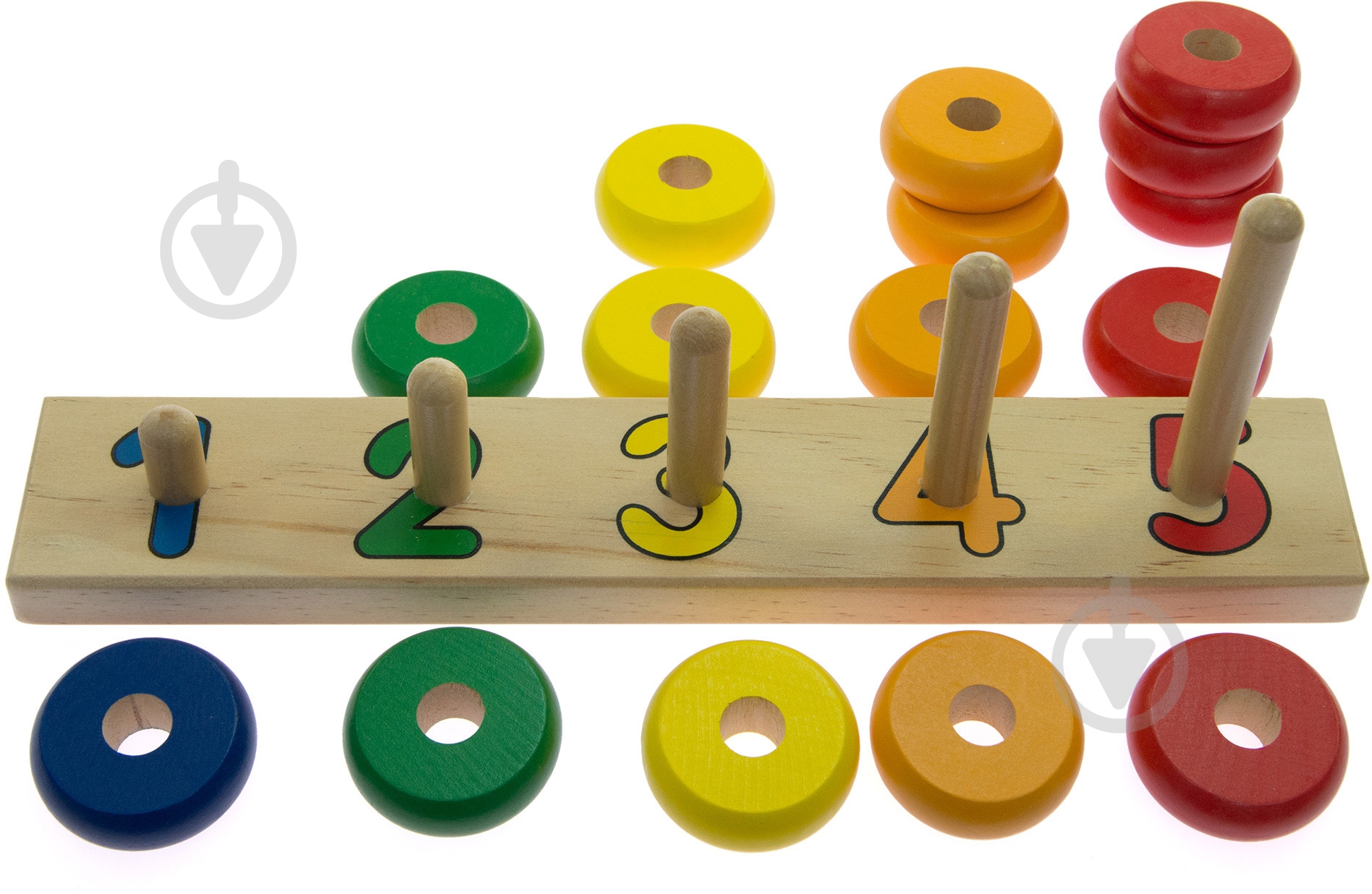 Пірамідка GoKi Вчимося рахувати 58941 - фото 2