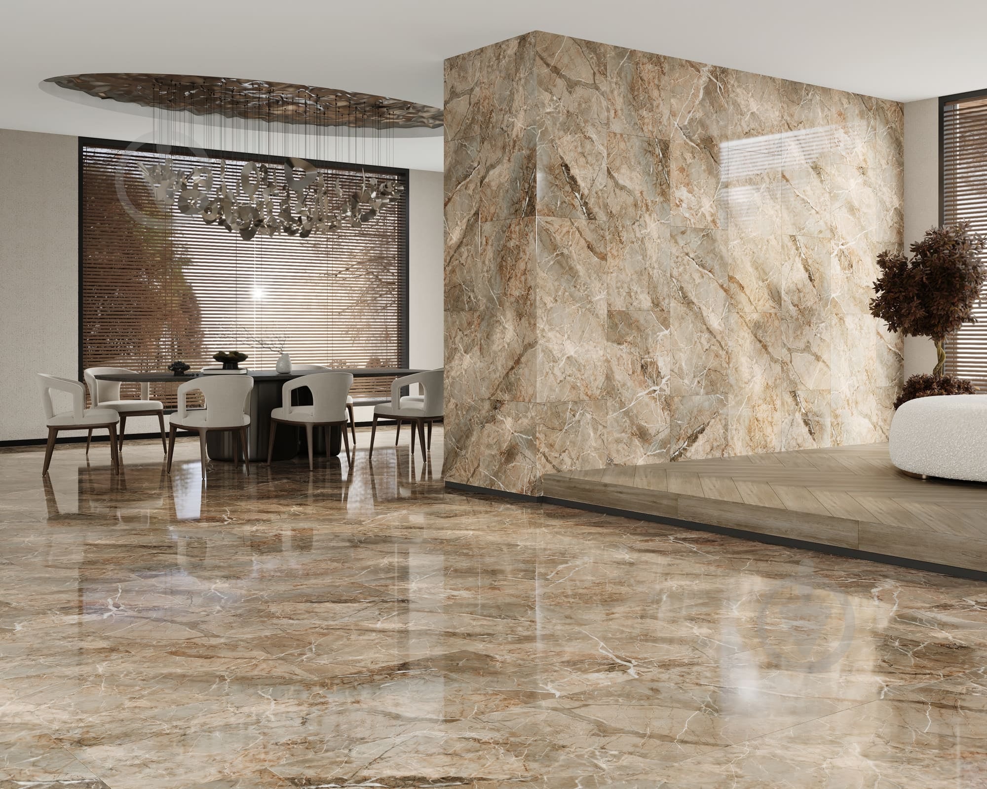 Плитка INTER GRES Infinity бежевий темний 211 022/L 60x120 см - фото 2