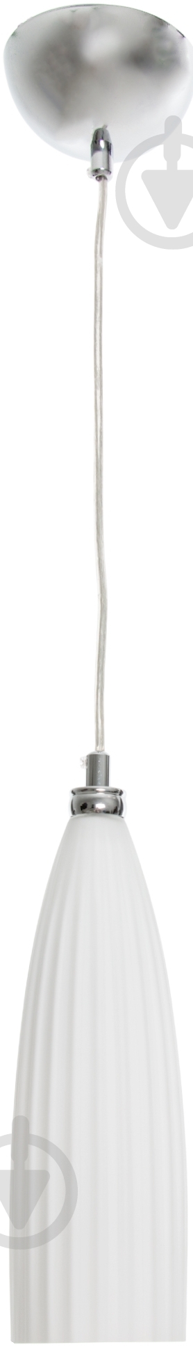 Подвес Victoria Lighting 1x40 Вт E14 белый Look-2/SP1 white - фото 1