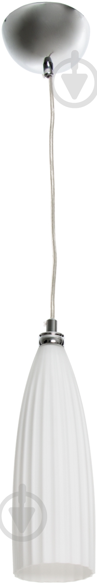 Подвес Victoria Lighting 1x40 Вт E14 белый Look-2/SP1 white - фото 2