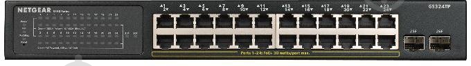 Коммутатор NETGEAR GS324TP-100EUS - фото 2