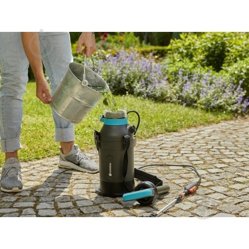 Обприскувач акумуляторний Gardena EasyPump помповий з латунним соплом 5 л - фото 6