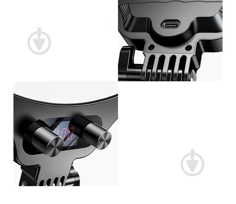 Светильник кольцевой RTAKO AR-GTB03-35S FULL- FACE FILL LIGHT ABS 35CM Black (6942063221043) - фото 2