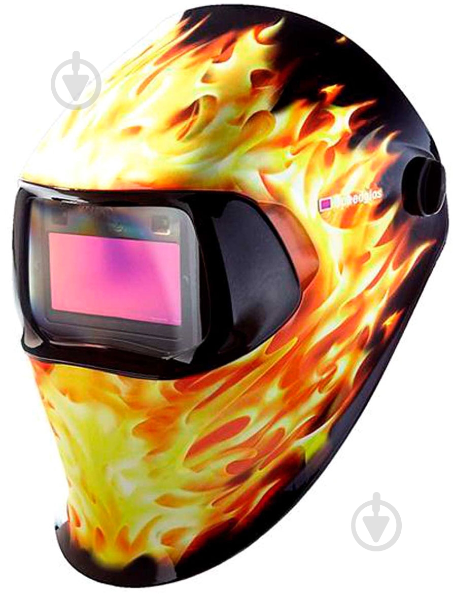 Маска сварщика Speedglas 100V 751120 «огонь» 751220 - фото 1