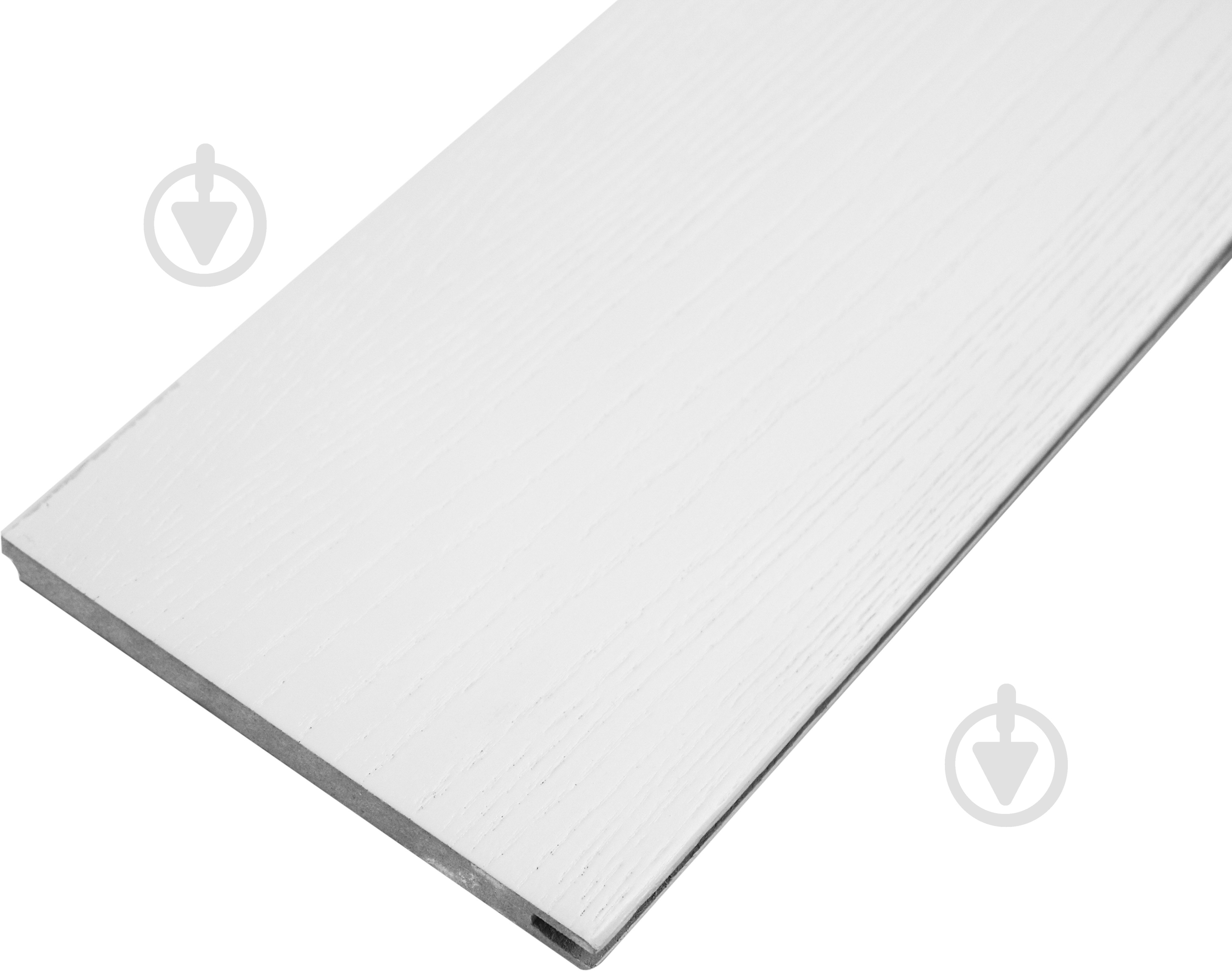 Доборная планка Термінус Terminus 2050х150х10 мм телескоп ясень белый 150х10х2050 мм ясень белый - фото 1