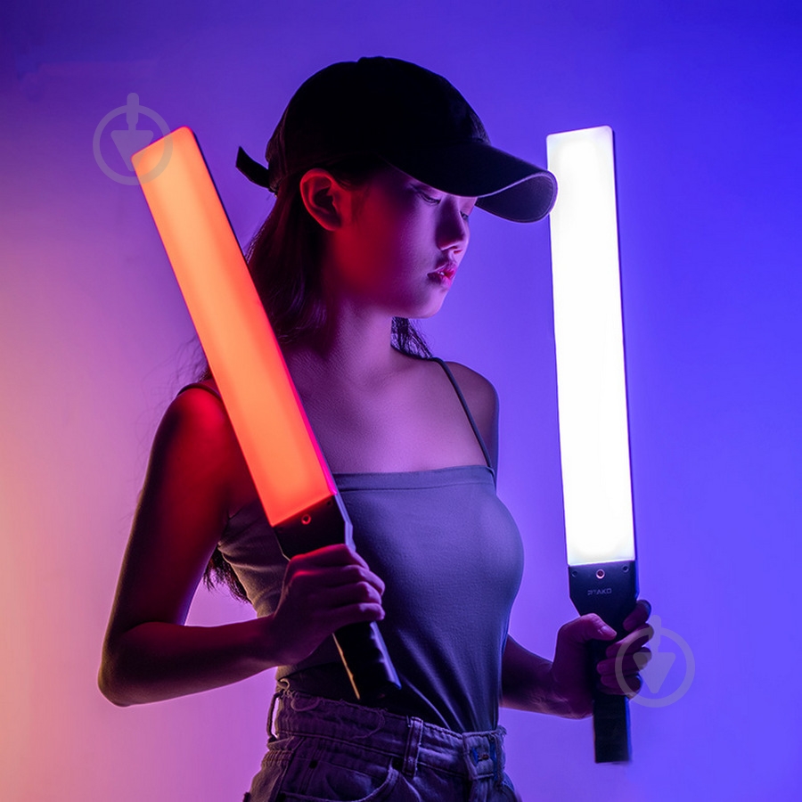 Лампа блогера RTAKO AR-GTB-SL60S FILL LIGHT STICK Black (6942063218913) - фото 6 Лампа блогера RTAKO AR-GTB-SL60S FILL LIGHT STICK Black (6942063218913) - фото 6