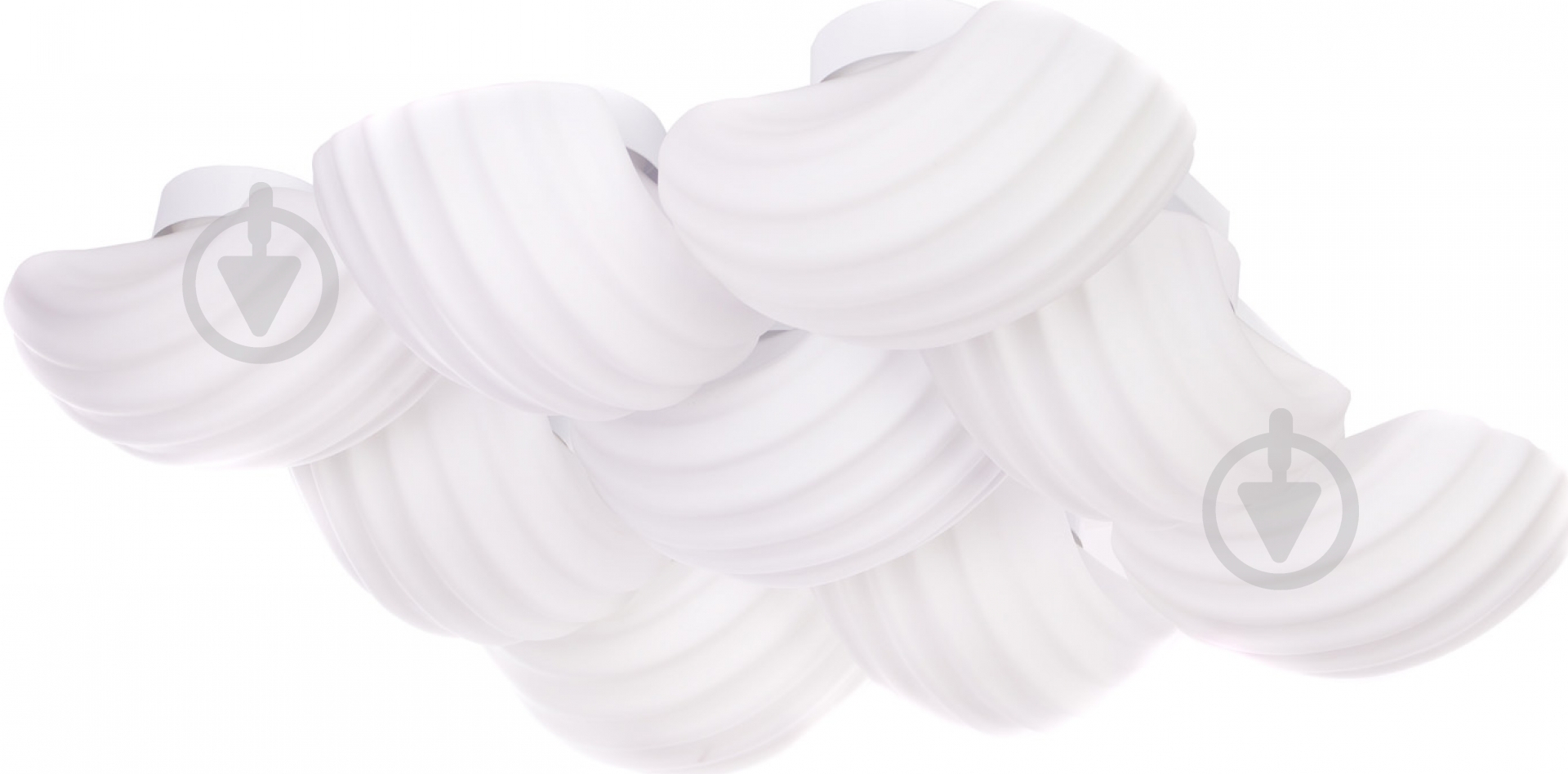 Люстра подвесная Victoria Lighting 9xE27 белый Shell/PL9 - фото 1