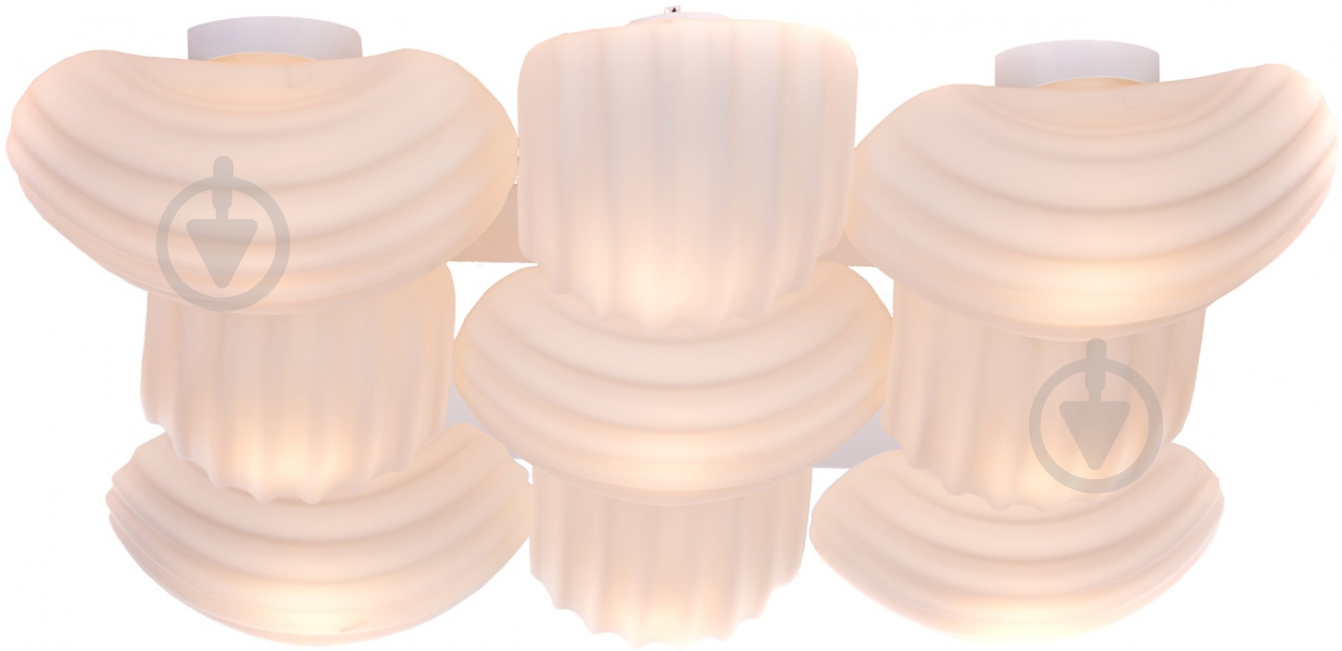 Люстра подвесная Victoria Lighting 9xE27 белый Shell/PL9 - фото 2