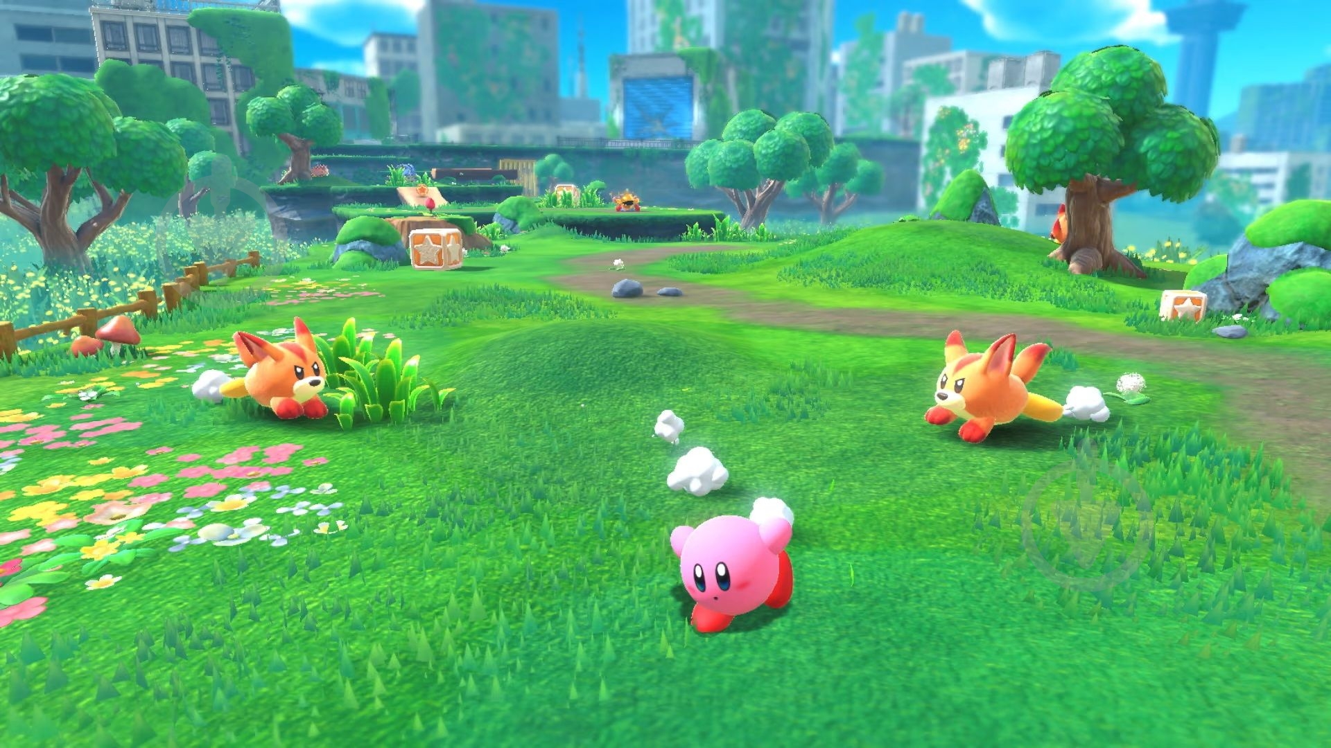 Игра NINTENDO Kirby and the Forgotten Land (Switch) - фото 5 Игра NINTENDO Kirby and the Forgotten Land (Switch) - фото 5