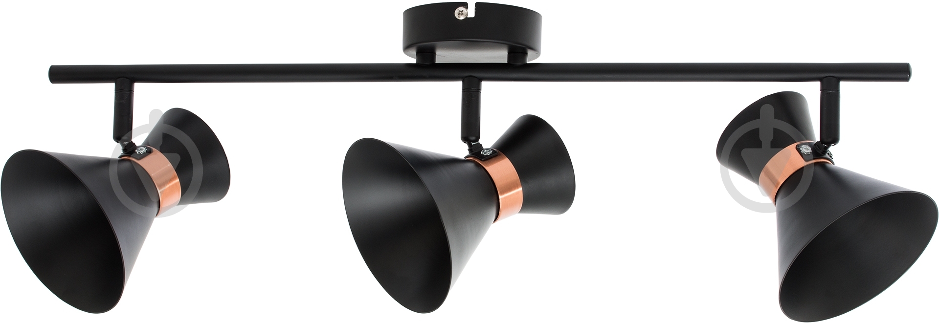 Спот Victoria Lighting 3x40 Вт E14 черный Power/PL3 - фото 1