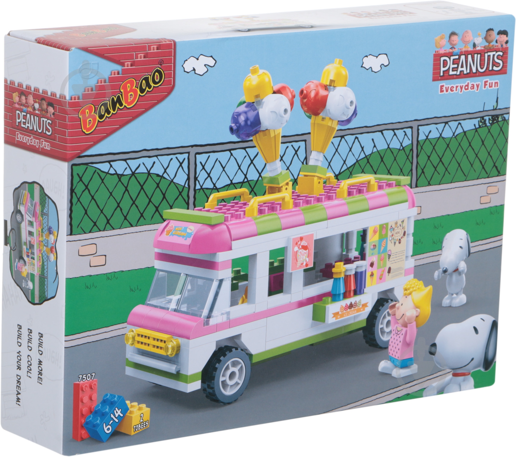 Конструктор BanBao Снупи Автобус - фото 1