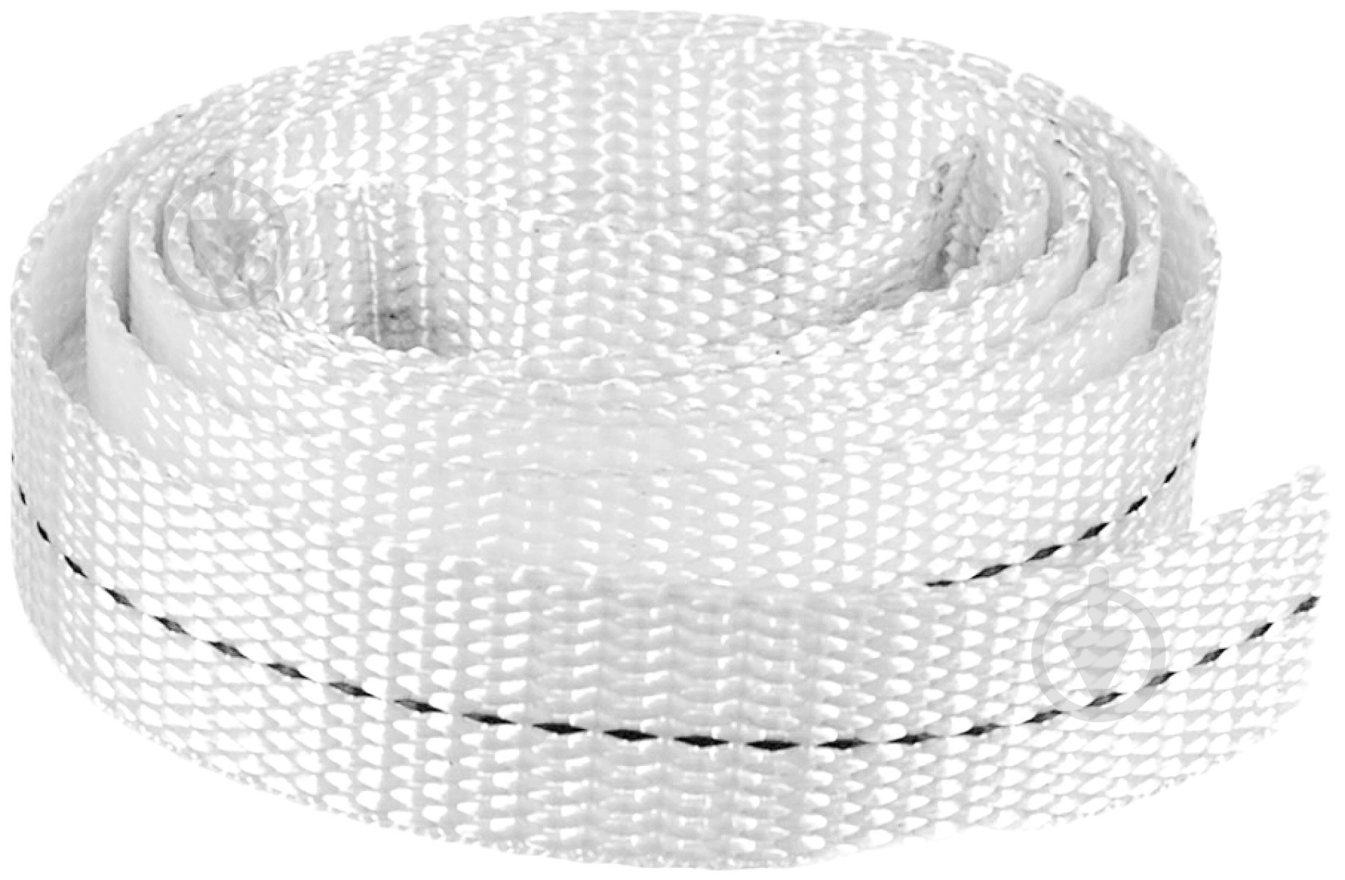 Лента текстильная 30 мм белый - фото 1