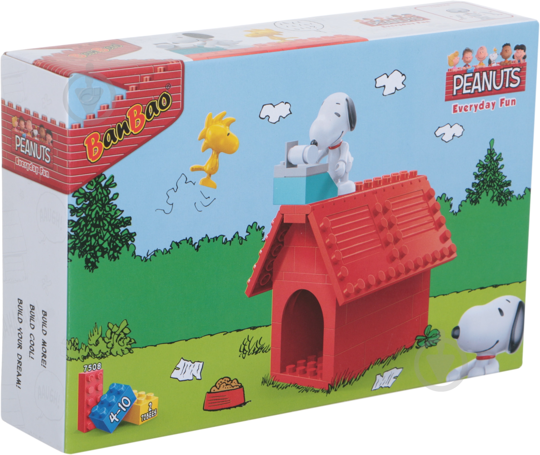 Конструктор BanBao Снупи Будка - фото 1 Конструктор BanBao Снупи Будка - фото 1