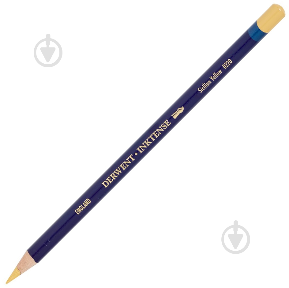 Олівець чорнильний Inktense 0220 Жовтий сицілійський Derwent - фото 1