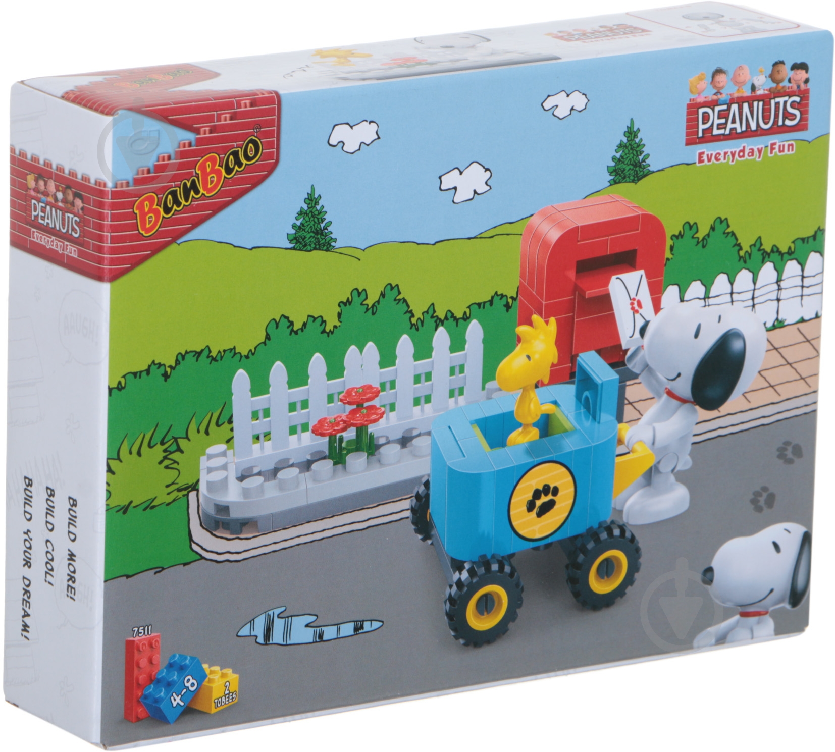 Конструктор BanBao Снупи Почта - фото 1