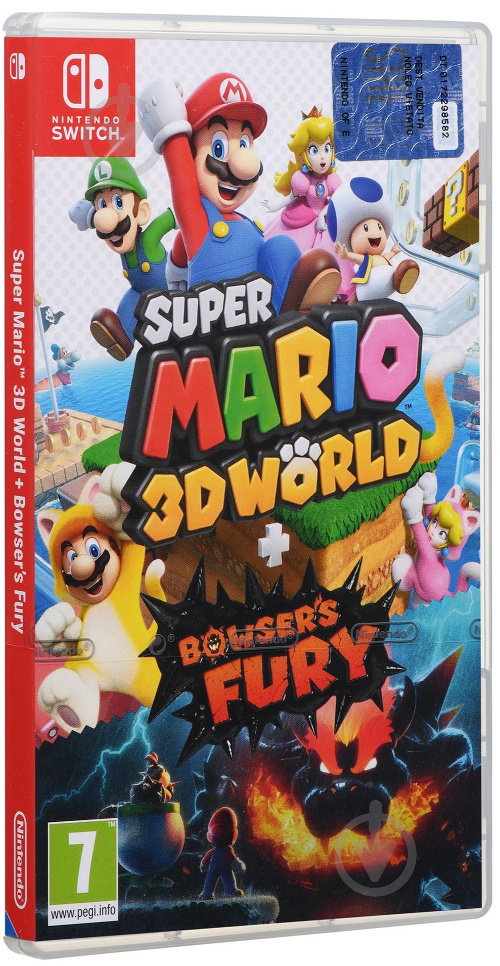 ᐉ Игра NINTENDO Super Mario 3D World + Bowser's Fury (Switch