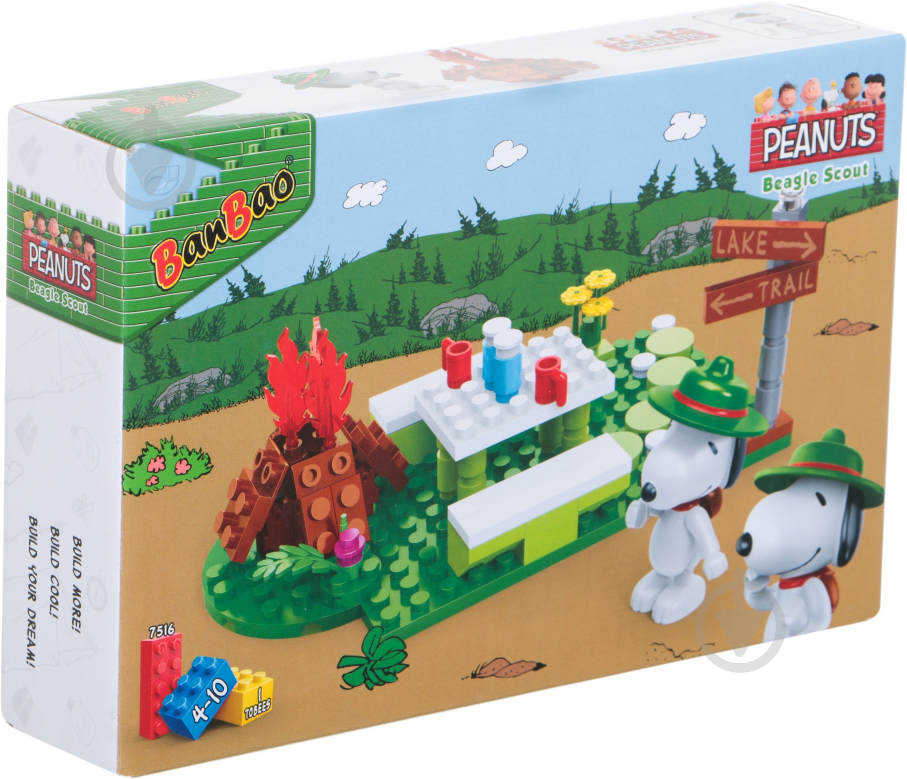 Конструктор BanBao Снупи Пикник - фото 1